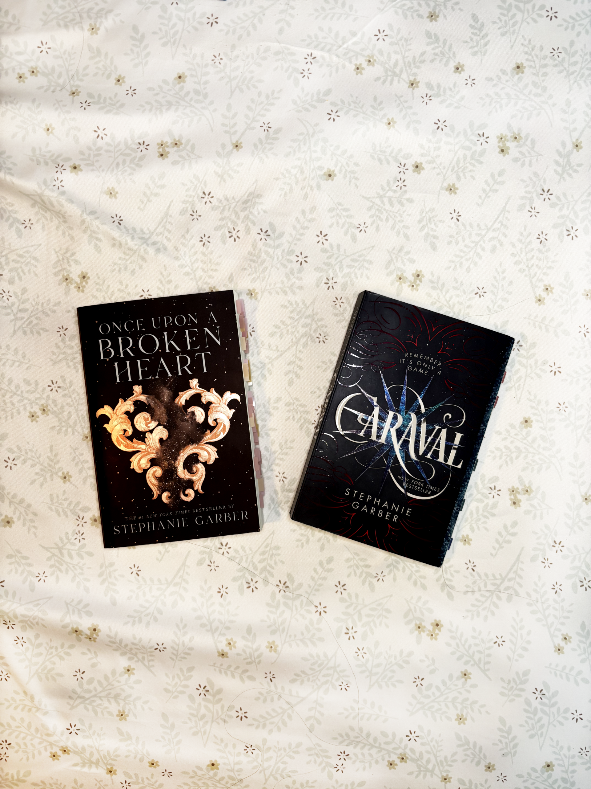 Caraval and Once Upon a Broken Heart