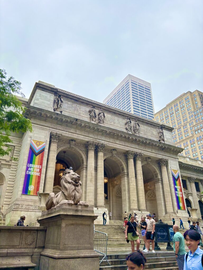 New York Public Library Building part of the New York City Itinerary for Book lovers